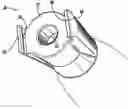 Fig. 01 - Lancing device end cap with pressure-actuated surface features