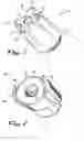 Fig. 02 - Lancing device end cap with pressure-actuated surface features