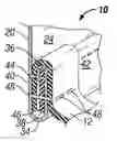 Fig. 01 - Fitted covering having diagonal elastic bands
