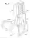 Fig. 15 - Device for handling tubular knitted articles, in particular socks and the like