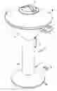 Fig. 02 - Barbecue cooking apparatus with ventilation system