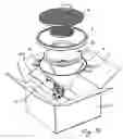 Fig. 08 - Barbecue cooking apparatus with ventilation system