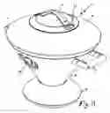 Fig. 09 - Barbecue cooking apparatus with ventilation system