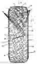 Fig. 01 - Off-road tire tread having strake and chamfer structure