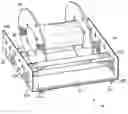 Fig. 01 - Portable and adjustable reeled wire dispenser