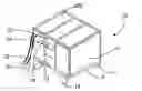 Fig. 01 - Airplane ground support equipment cart having extractable modules and a generator module that is seperable from power conversion and air conditioning modules