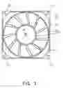 Fig. 02 - Brushless motor and cooling fan