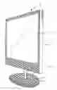 Fig. 01 - Flat display panel with special surface design