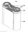 Fig. 01 - Oblong electrochemical double layer capacitor