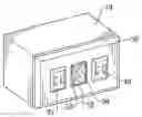 Fig. 01 - Electrical socket with emergency lighting device