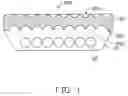 Fig. 02 - Optical plate with V-shaped protrusions on both sides and backlight module using the same