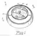 Fig. 02 - Chambered waterproof lamp assembly having a transparent cover switch activator