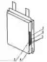 Fig. 01 - Liquid State Lithium Ion Battery with Aluminum-Plastic Complex Film