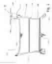 Fig. 03 - Play yard with centerline-mounted oval changing table