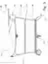 Fig. 04 - Play yard with centerline-mounted oval changing table