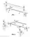 Fig. 02 - Connector device, bed upright and frame combination and method of use