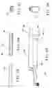 Fig. 16 - Powered toothbrush with associated oral solution dispenser mechanism