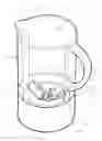 Fig. 05 - Blender with co-operating jug and blades