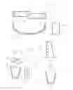 Fig. 07 - Blender with co-operating jug and blades