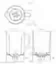Fig. 09 - Blender with co-operating jug and blades