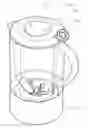 Fig. 12 - Blender with co-operating jug and blades
