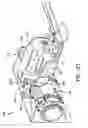 Fig. 28 - Pivoting and barrier locking operator system