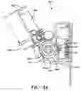 Fig. 37 - Pivoting and barrier locking operator system