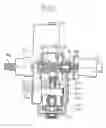 Fig. 32 - Axle driving unit for a lawn tractor