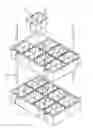 Fig. 01 - Stackable nursery trays for plants