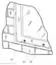 Fig. 01 - Drain for a door or window sash or frame