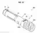 Fig. 32 - Stick-shaped material extruding container