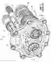Fig. 02 - Reverse drive assembly for a motorcycle