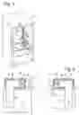 Fig. 02 - Refrigerating device with height-adjustable carrier for refrigerated goods