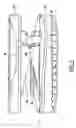 Fig. 03 - Intervertebral disk prosthesis provided with anchor means
