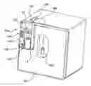 Fig. 01 - Field retrofittable refrigerator lock with temperature monitoring, temperature based access control and alarming