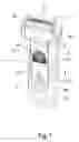 Fig. 02 - Electric shaver with extendable longhair cutter unit