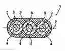 Fig. 01 - Substantially flat fire-resistant safety cable
