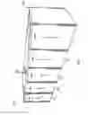 Fig. 02 - Kitchen island with chairs associated therewith