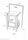 Fig. 04 - Kitchen island with chairs associated therewith