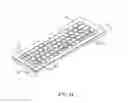 Fig. 07 - Keyboard with keystroke module movably disposed to an opening