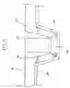Fig. 06 - Self-aligning telescoping downdraft ventilator assembly