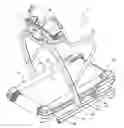 Fig. 01 - Inclining treadmill with magnetic braking system