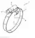 Fig. 01 - Fixing device for hose clamp