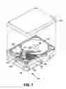 Fig. 02 - Adhesive seal peeling device for a hard disk drive