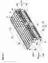 Fig. 17 - Battery system with battery cells arranged in array alignment