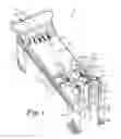 Fig. 02 - Exercise apparatus with a pull cord looped about a central pulley and first and second free pulleys