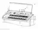 Fig. 01 - Electronic keyboard instrument