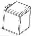 Fig. 01 - Combination cymbal case and chair