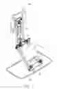 Fig. 02 - Support stand for flat-panel display monitor and elevating support used for support stand