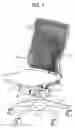 Fig. 02 - Chair having a unit to move a lumbar support